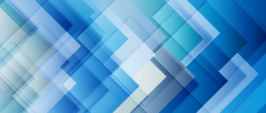 Mavi beyaz ve yeşil renklerde soyut arkaplan deseni desenli elmaslar veya kare şekiller rastgele desenli katmanlı