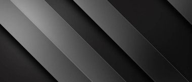 Gri dikdörtgen pankart, tasarımınız için soyut arkaplan