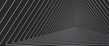 abstract background illusion of triangular lines