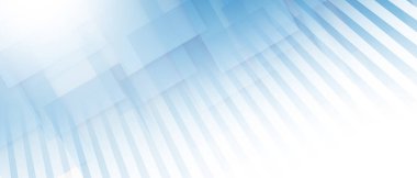 Mavi arkaplanda soyut geometrik şekil