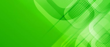  Yeşil gradyan arkaplanındaki soyut çizgiler desen teknolojisi