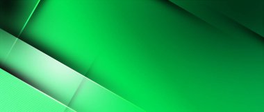 koyu yeşil soyut arka plan modern ışık efektleri ve gerçekçi gölgeler