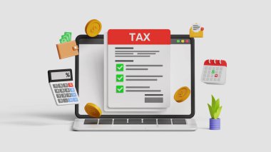 Çevrimiçi vergi ödemesi. Vergi formunu dolduruyorum. Muhasebe ve mali yönetim kavramı