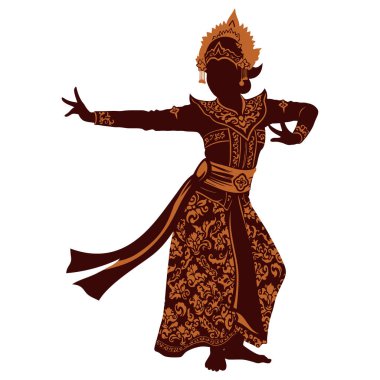 Endonezyalı Dansçı Geleneksel Sanat ve Kültür Görüntüsünü Yakalıyor