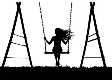 Salıncakta Bir Çocuk: Yaz neşesi ve Basit Eğlence