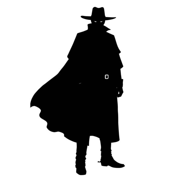 Мистический силуэт с Мбаппе и мысом в тени