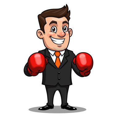 Bir İşadamı Boks ve Meydan Okumaya Hazır