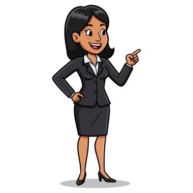 Fikir ve bilgiyi başkalarıyla paylaşan bir iş kadını