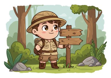 Ormandaki Çocuk Kâşifi Yeni Bir Macera Keşfediyor