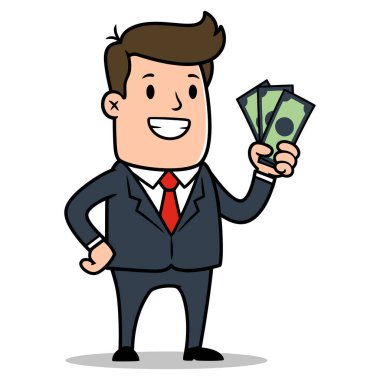 Paralı Adam İş Dünyasında Mutluluk Gösteriyor