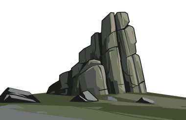 Rocky Dağı Sıradağları Muhteşem kayalarla dolu bir manzara