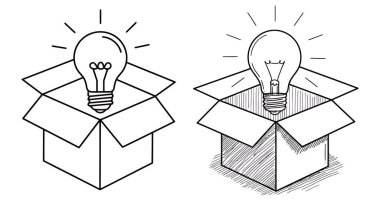 Kutunun Dışında Yaratıcı Düşünce Fikir İlhamı