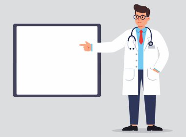 Tıbbi Sunumu Açıklayan Doktor Profesyonel Tıp Kurulunda