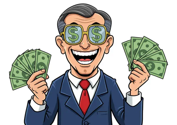 Dolarlık İşaret Gözlü ve Avuç Paralı Adam