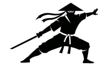 Katana Kılıç Gücüne sahip bir Ninja Ustası