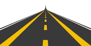 Uzun bir Düz Yol 'da Görsel Yolculuk