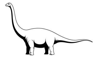 Apatosaurus Uzun Burunlu Otçul Dinozor Jurasik Çağ 'da Yaşıyor