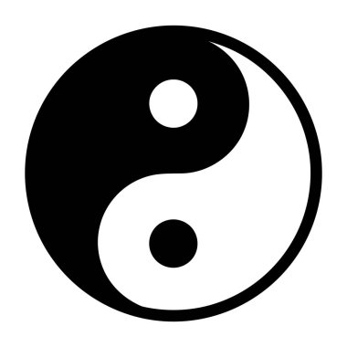 Yin ve Yang, İkiliğin Mükemmel Dengesi 'ni simgeliyor.