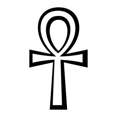 Ankh Antik Mısır Ebedi Yaşam veya Ölümsüzlük Sembolü