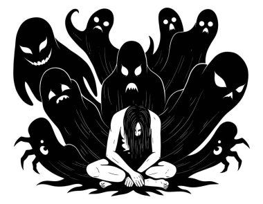 Karanlık Duygulardan Bunalan İç Mücadele Üzerine Bir Meditasyon