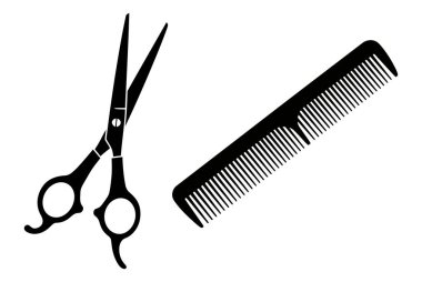 Saç stili güzellik aletleri makas Salon için gerekli şeyleri tara