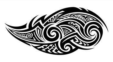 Kabile Tasarımı Sanat Formu ve Dövme Fikirlerinin Füzyonu