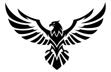 Görkemli Kartal Gücü Sembolize ediyor Özgürlük ve Yükselen Tutku