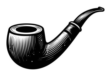 Klasik Tütün İçme Piposu A Rahatlık ve Rahatlık Sembolü