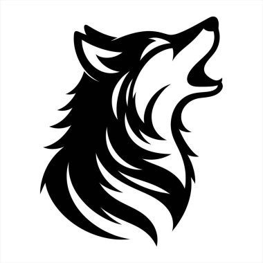 Görkemli Uluyan Kurt Portresi Vahşi Doğanın bir sembolü