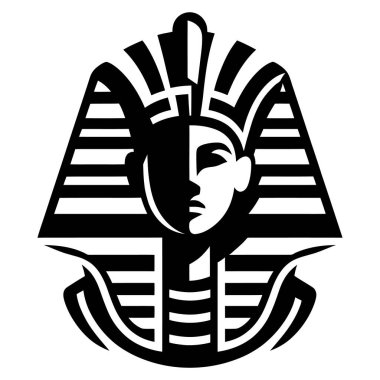 Iconic Mısırlı Firavun Sembolü Eski Mısır 'ın güçlü bir temsili