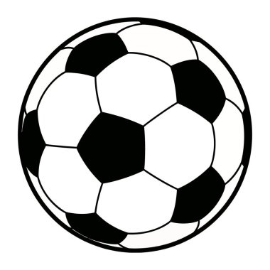 Spor Tutkuları için Klasik Futbol Topu Tasarımı