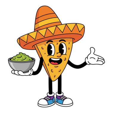 Sombrero 'da Guacamole Kasesi' nde Tuhaf Nacho Karakteri