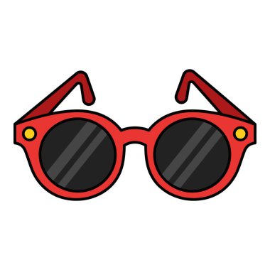 Tarz sahibi bir yaz için Kırmızı Güneş Gözlüğü