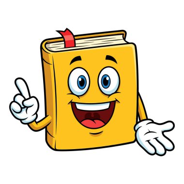 Neşeli Sarı Kitap Karakteri Önemli Bir Şey Açıklıyor