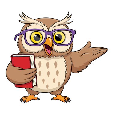 Bilge Baykuş Profesör Kitap Paylaşımı Bilgisi Tutuyor