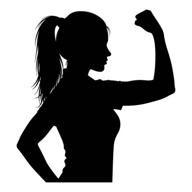 Güçlü Kadın Zindelikle Güç ve Kararlılık Gösteriyor