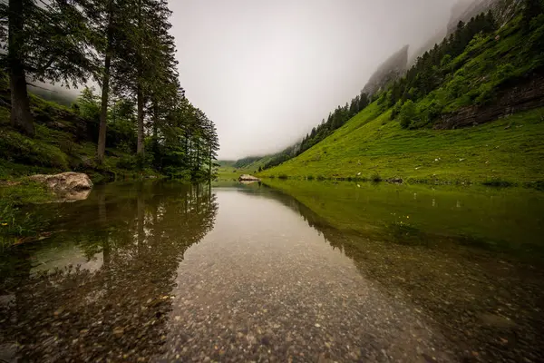 stock image See in den Appenzeller Alpen in der Gemeinde Schwende