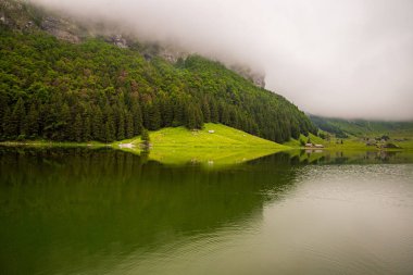 See in den Appenzeller Alpen in der Gemeinde Schwende clipart