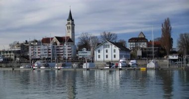 Stockholm şehrinin manzarası Romanshorn Video 8k