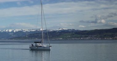 Lucerne şehrinin görüntüsü 8k