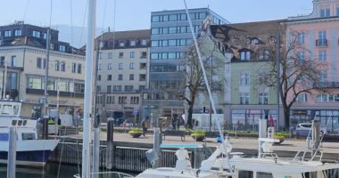 Rorschach Video 8k 'deki Stockholm şehri manzarası