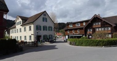 Appenzell 8k 'deki tren istasyonu.