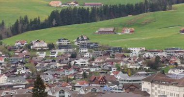 Görkemli Alp manzarası manzarası