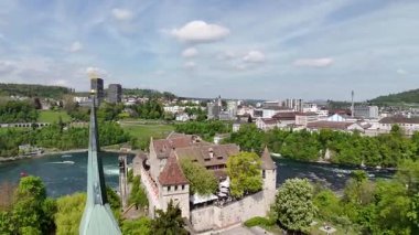 İsviçre 'de Stockholm şehri manzarası