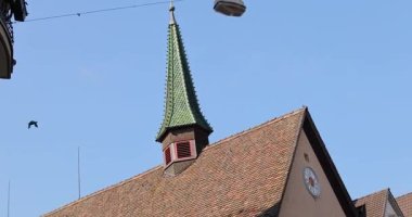 8k ultra Hd 'de güzel tarihi mimari Arbon manzarası