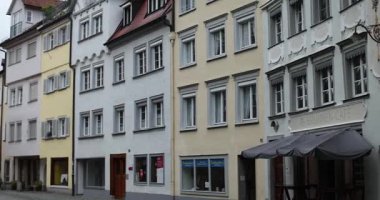 Manzaralı güzel şehir Lindau 8k ultra HD 