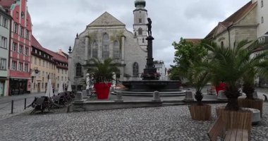 Belediye binasının manzarası Lindau 8k ultra HD 