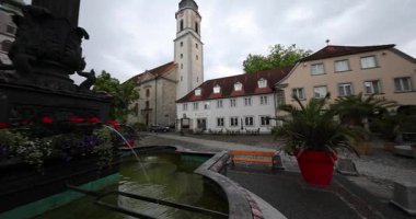 Nüremberg, Bavyera, Almanya 'nın manzarası