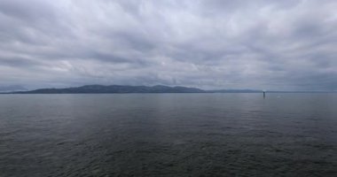 Güzel bir deniz manzarası. doğal arkaplan