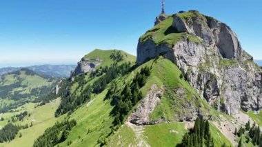 Güzel Alpler manzarası Hoher Kasten